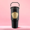Glam Flip & Sip Hydration Stainless Steel Tumbler