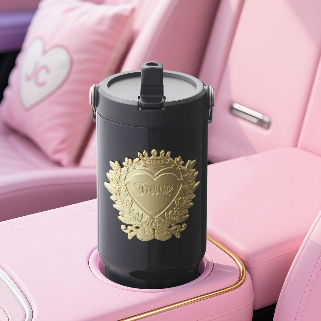 Glam Flip & Sip Hydration Stainless Steel Tumbler