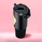Glam Flip & Sip Hydration Stainless Steel Tumbler