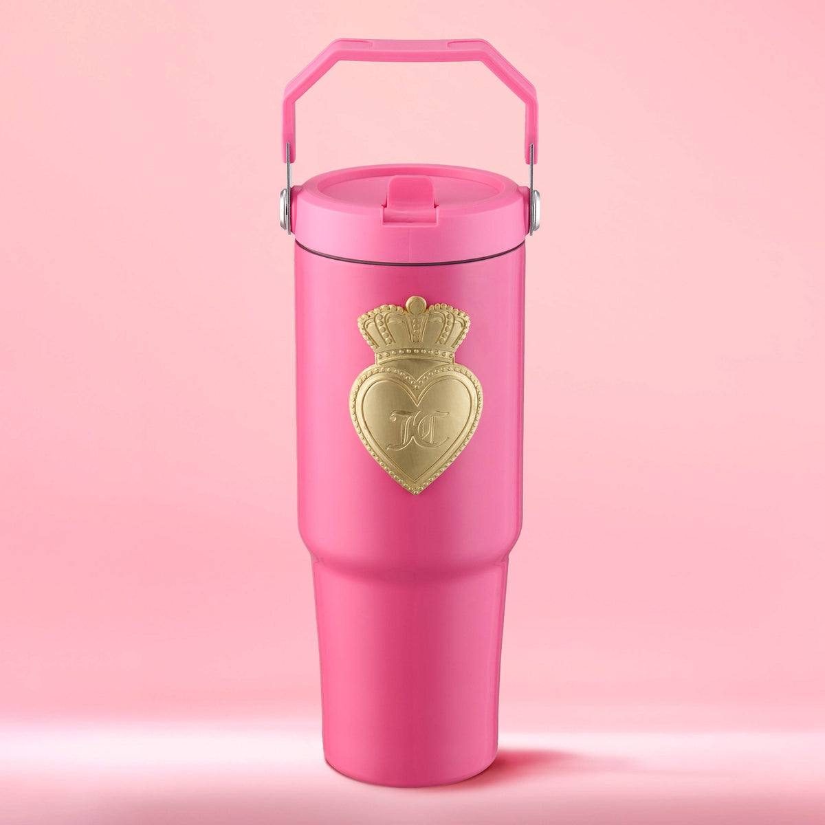 Glam Flip & Sip Hydration Stainless Steel Tumbler