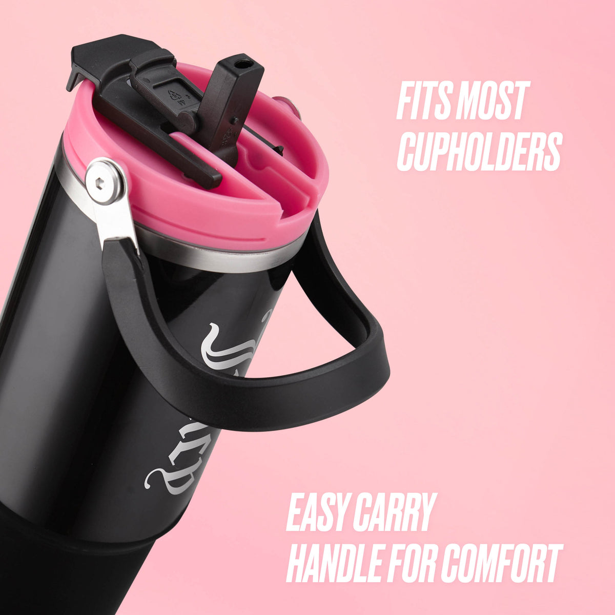 Glam Flip Fusion Hydration Stainless Steel Tumbler
