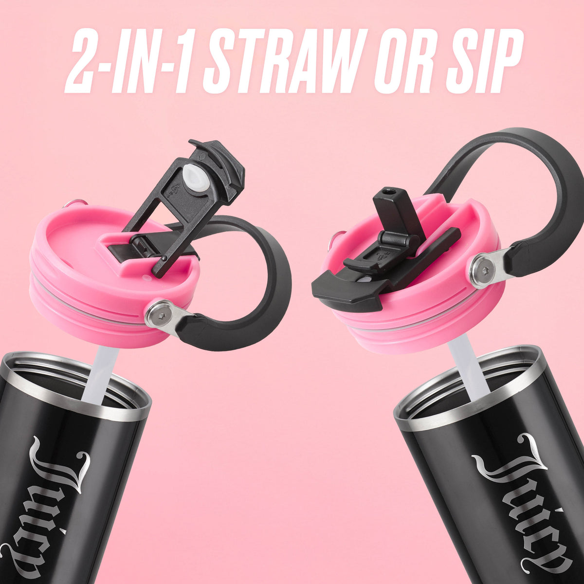 Glam Flip Fusion Hydration Stainless Steel Tumbler