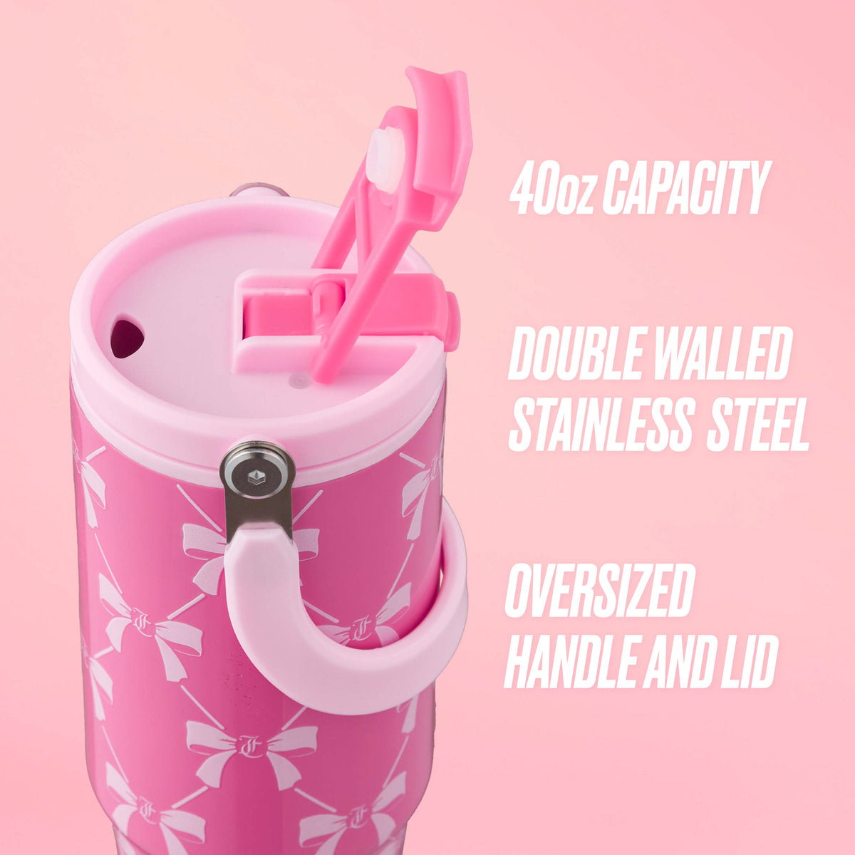 Glam Flip Fusion Hydration Stainless Steel Tumbler