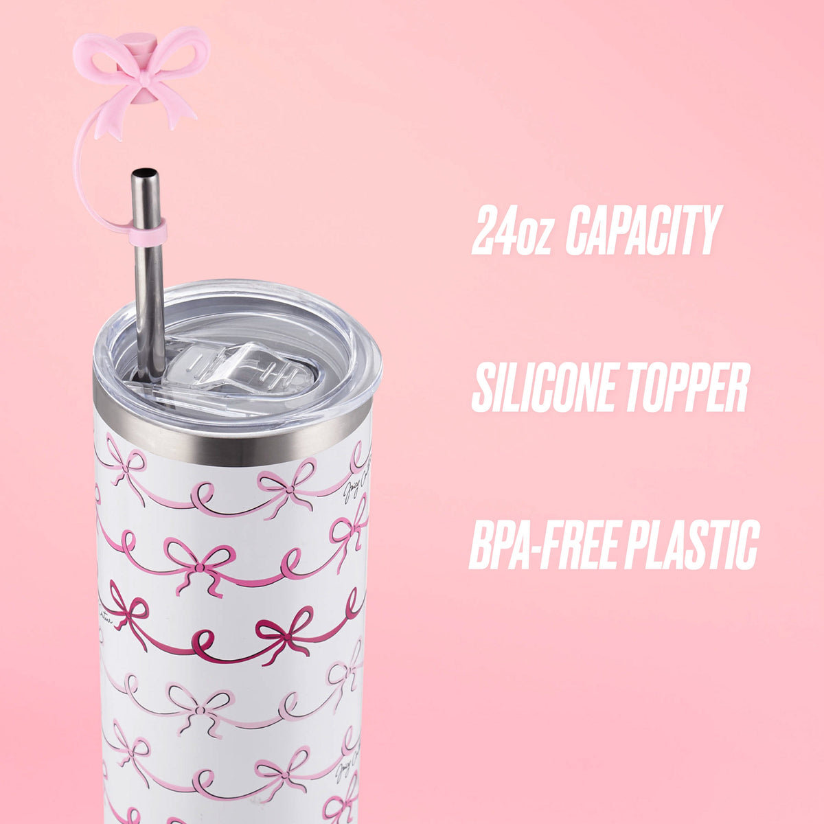 Glam Glam Slip Hydration Stainless Steel Tumbler