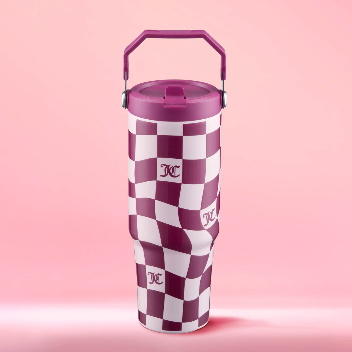 Glam Flip & Sip Hydration Stainless Steel Tumbler