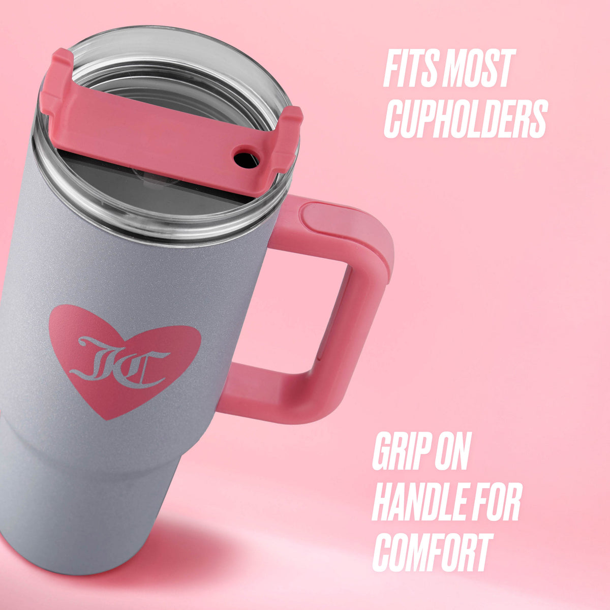 Glam Jetsetter Hydration Stainless Steel Tumbler 40 oz