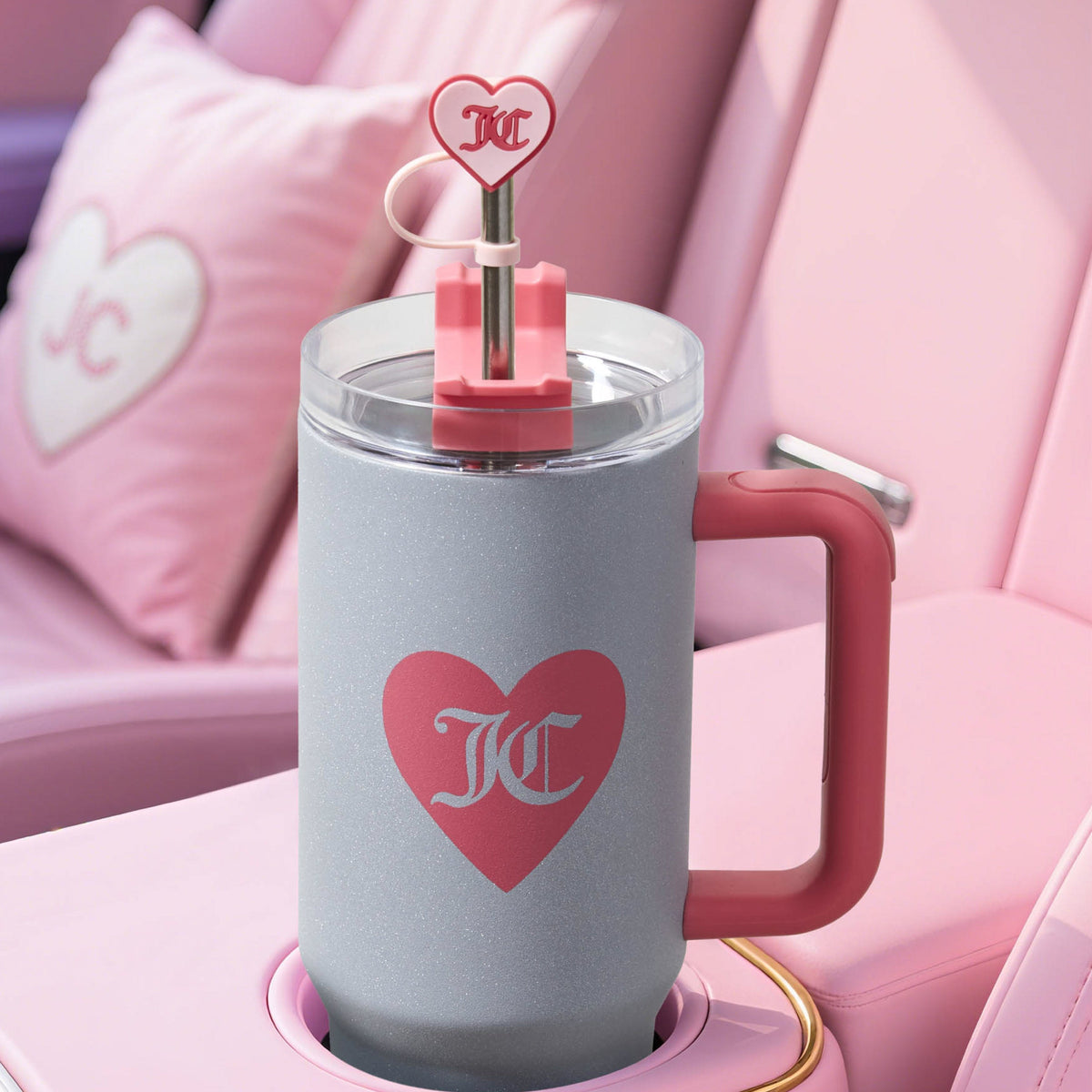 Glam Jetsetter Hydration Stainless Steel Tumbler 40 oz