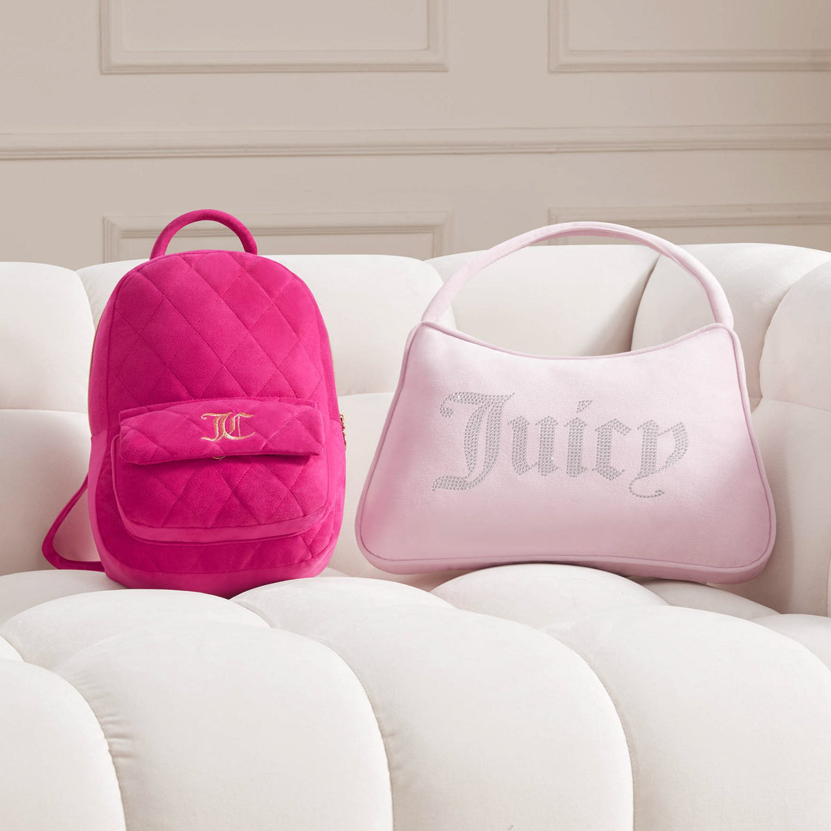 Glam Backpack Decorative Pillow