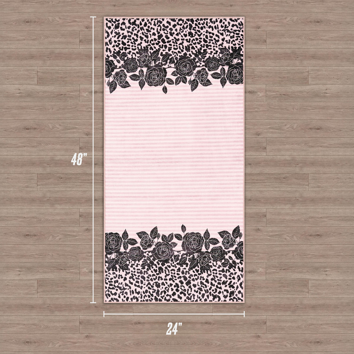 Glam Finley Washable Rug 2 x 4