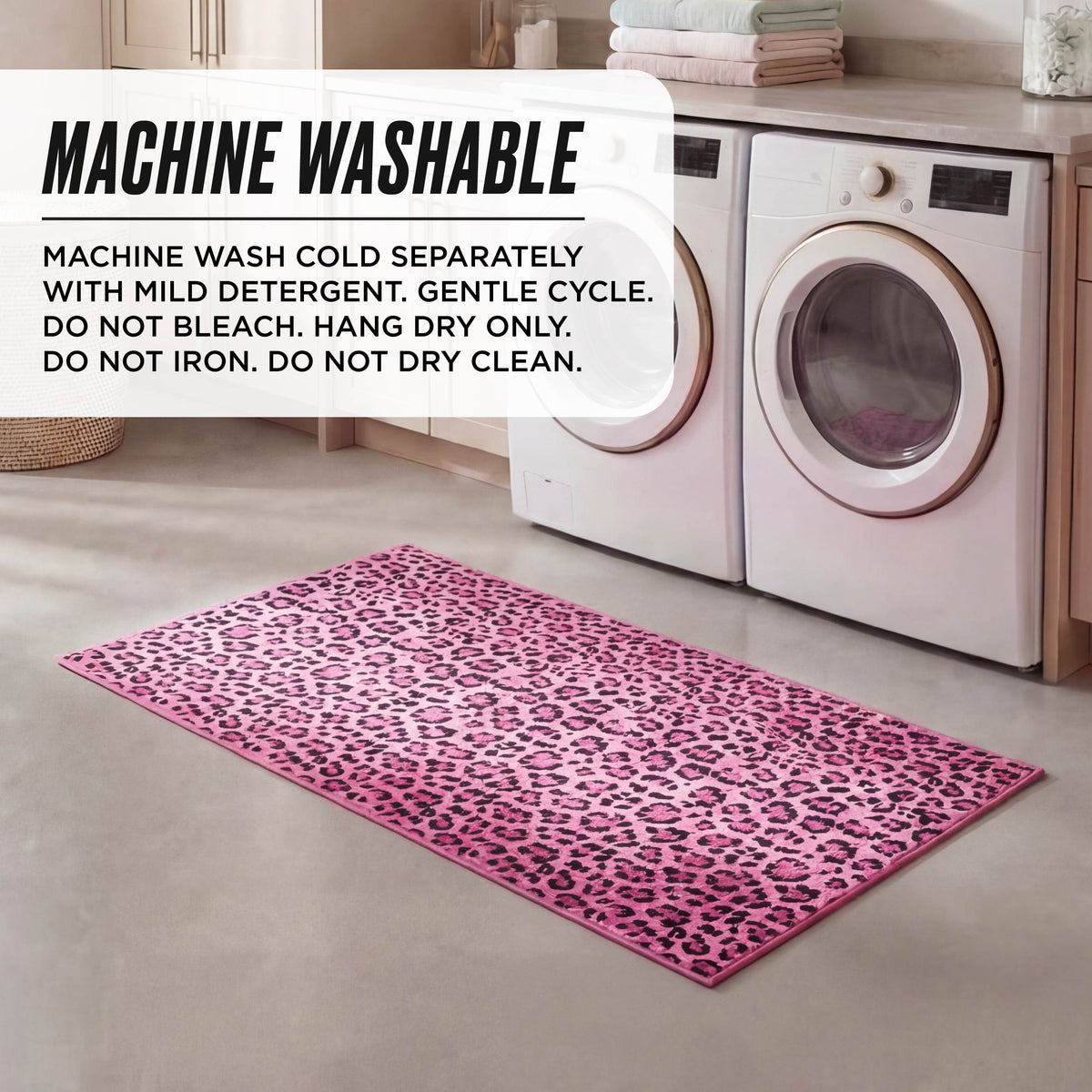 Glam Finley Washable Rug 2 x 4