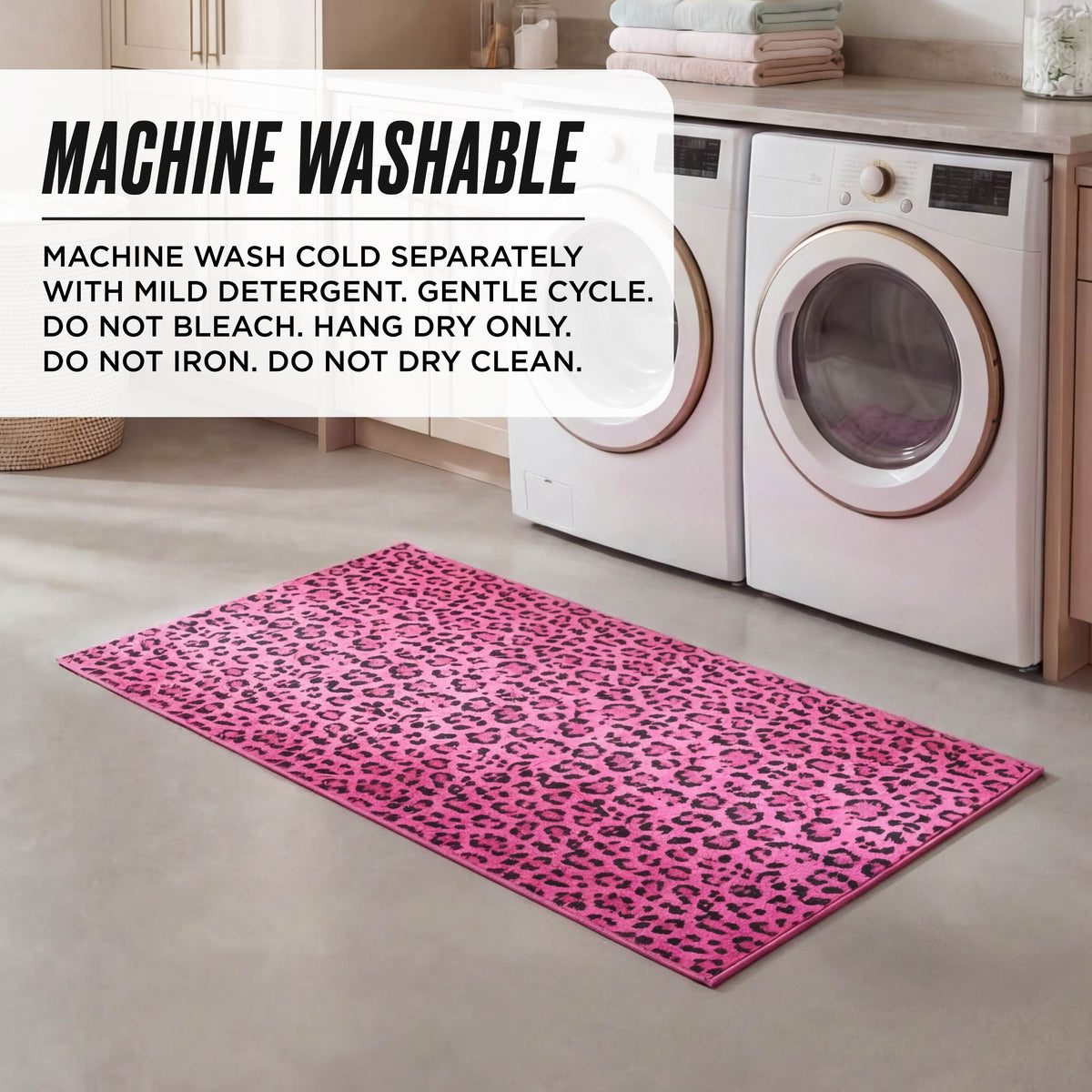 Glam Finley Washable Rug 2 x 4