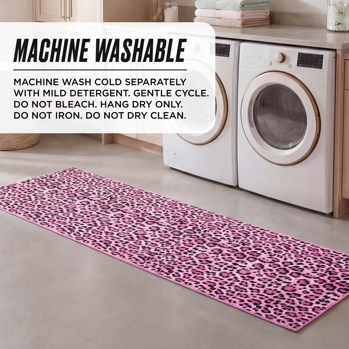 Glam Finley Washable Rug 2 x 6