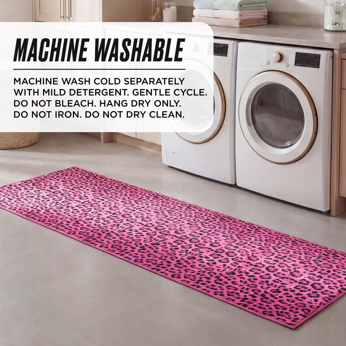 Glam Finley Washable Rug 2 x 6