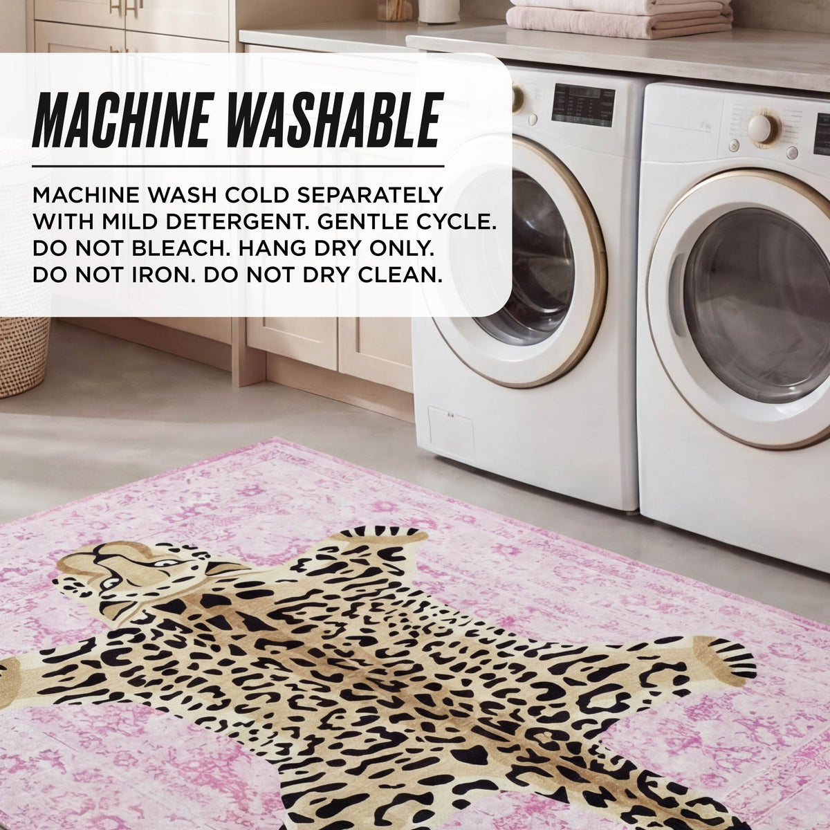 Glam Finley Washable Rug 710 x 10