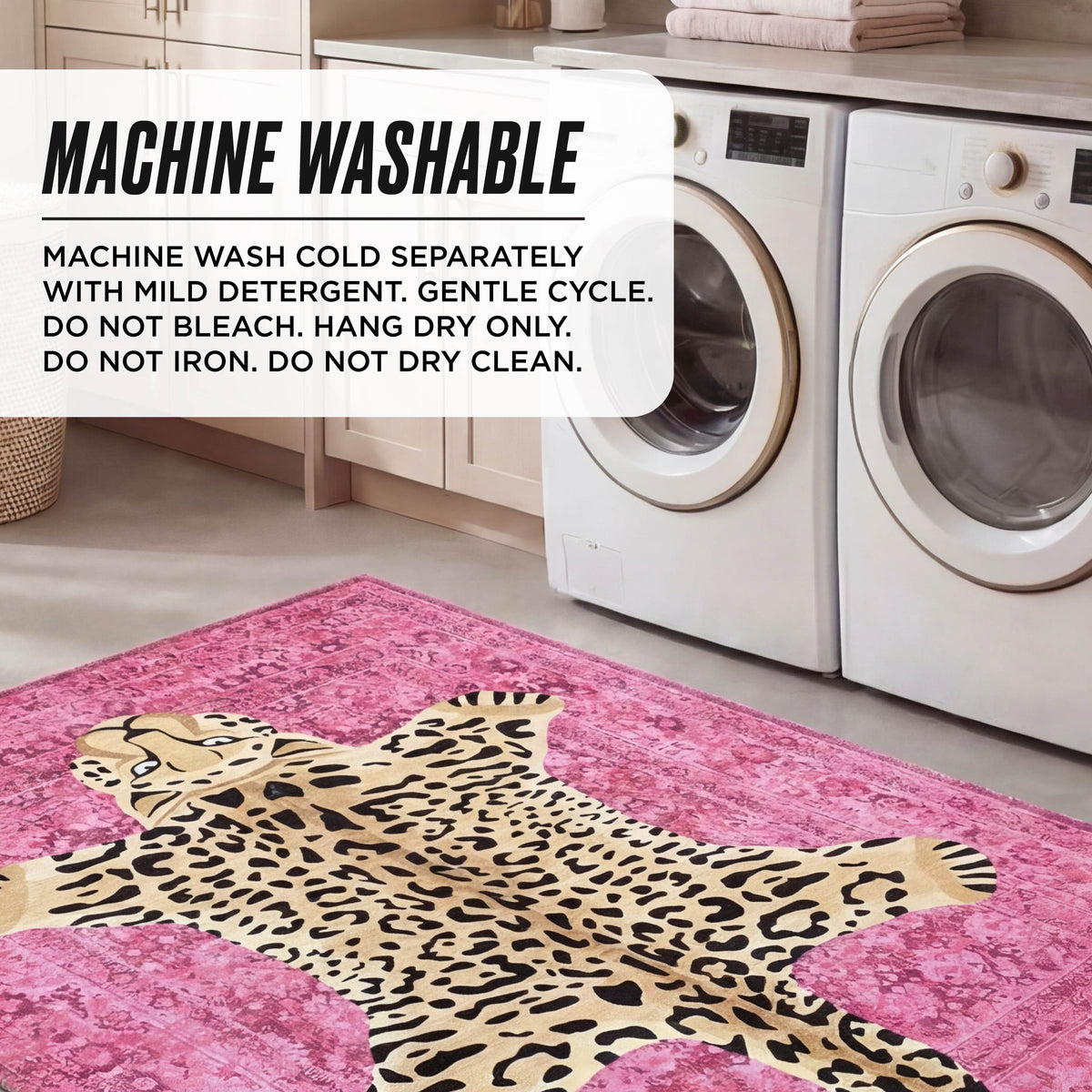 Glam Finley Washable Rug 710 x 10
