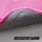 Glam Quilted Memory Foam Bath Mat 2-Piece Set