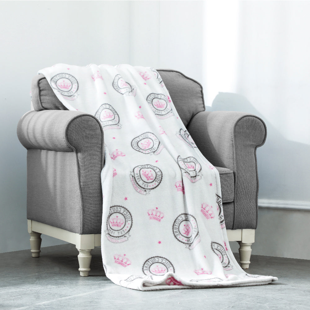 Glam Plush Throw Blanket