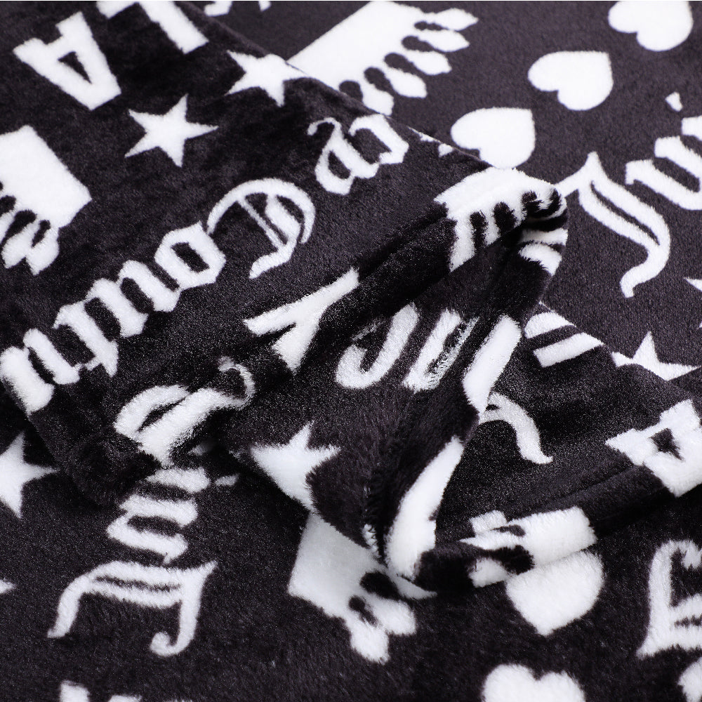 Glam Plush Throw Blanket