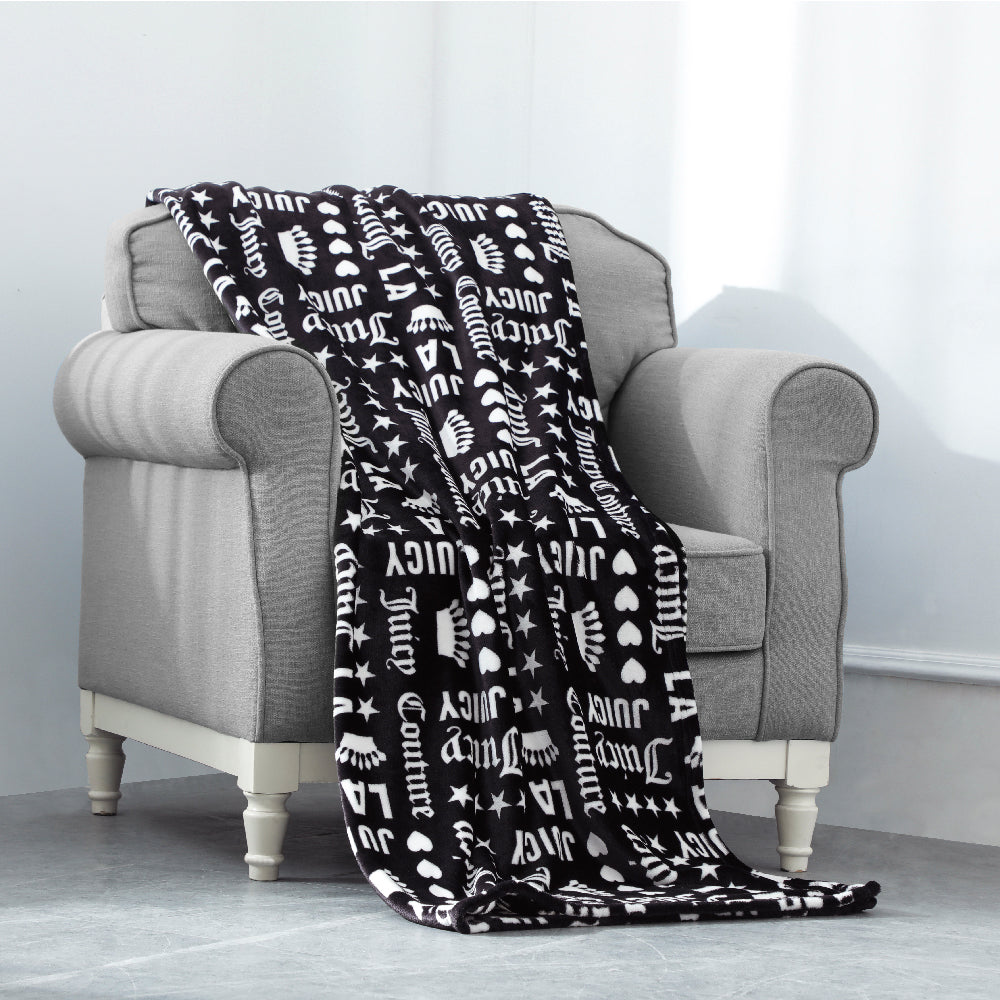 Glam Plush Throw Blanket