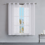 Glam Evelyn Polka Dot Sheer Curtains