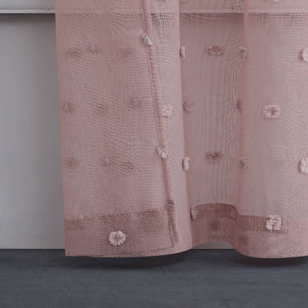 Glam Evelyn Polka Dot Sheer Curtains