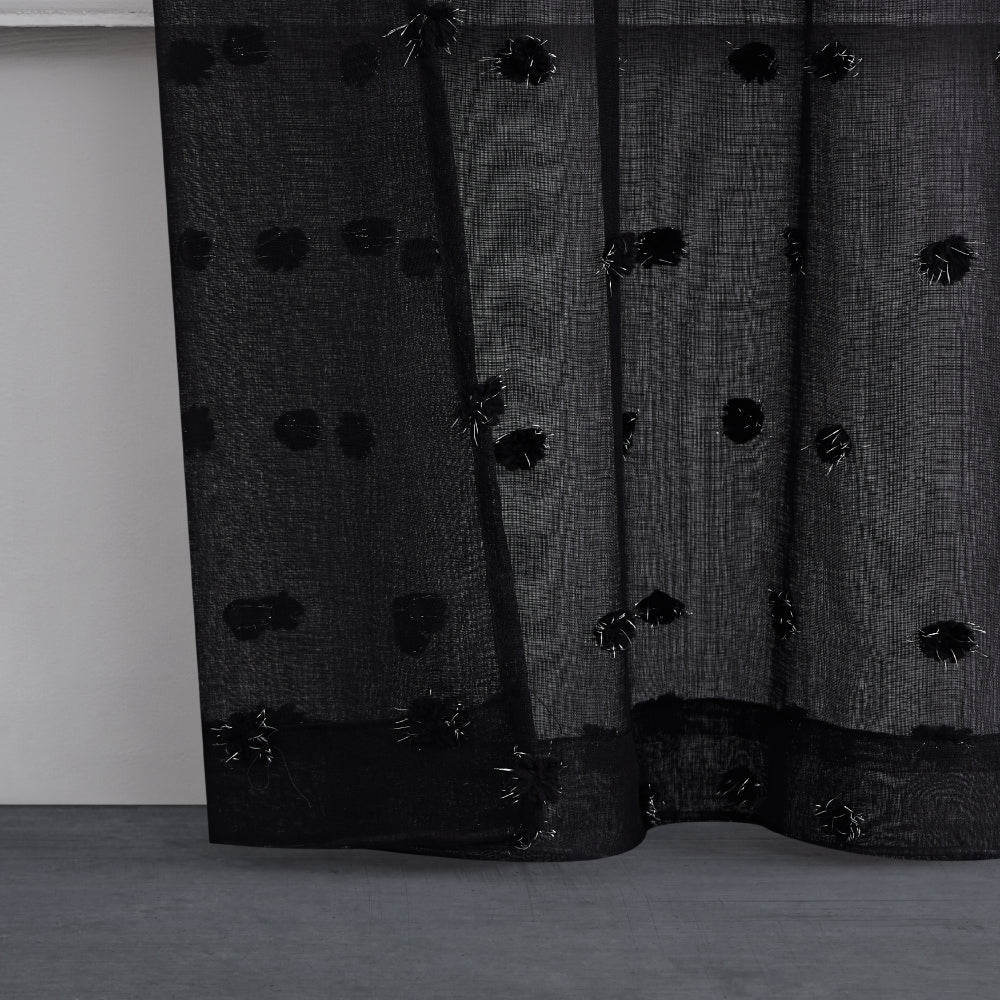 Glam Evelyn Polka Dot Sheer Curtains
