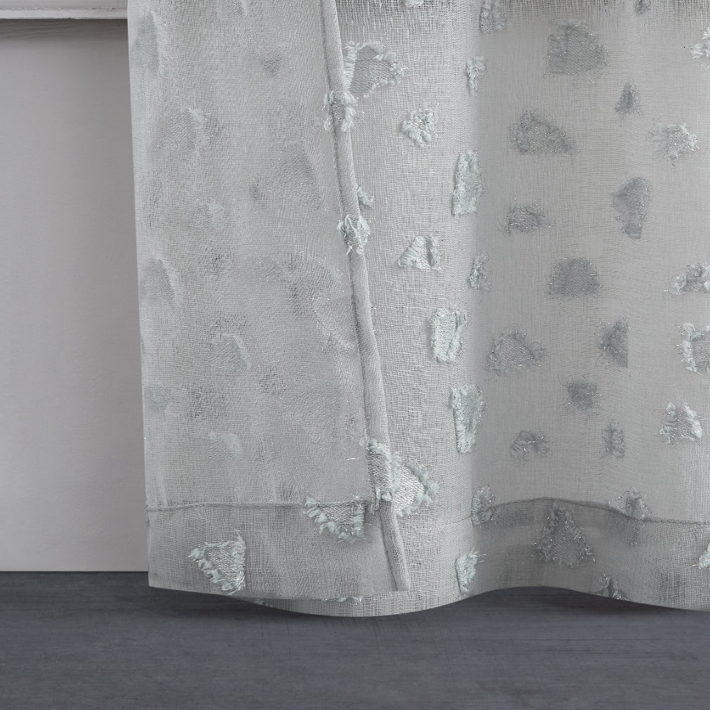 Glam Ethel Embellished Sheer Curtains