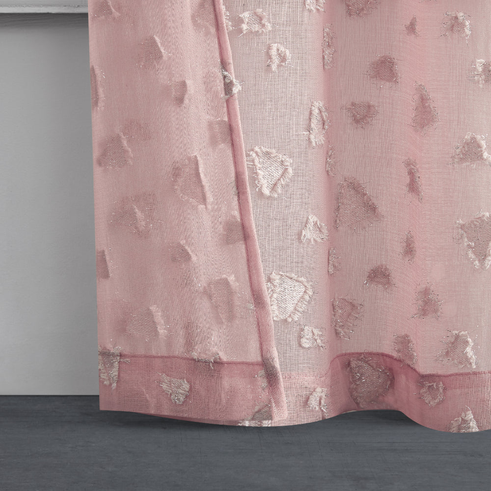 Glam Ethel Embellished Sheer Curtains