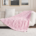 Glam 3D Faux Fur Throw Blanket