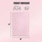 Glam 3D Faux Fur Throw Blanket
