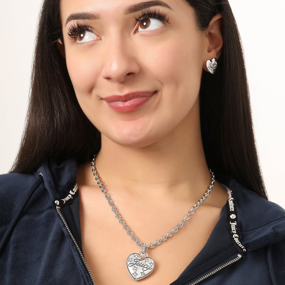 Glam Heart Pendant Necklace