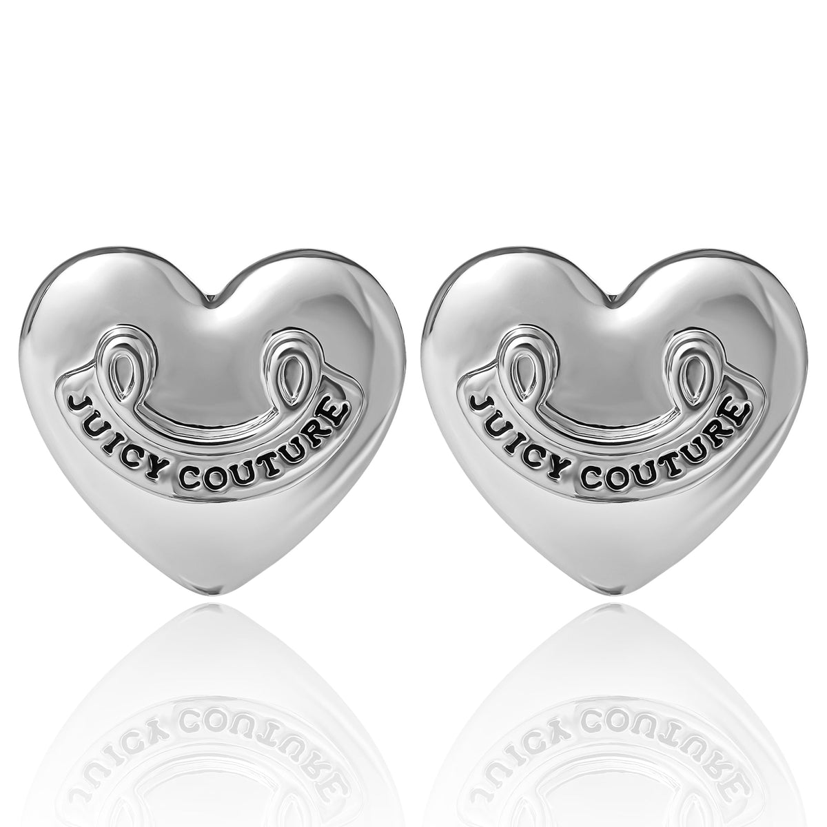 Glam Heart Stud Earrings