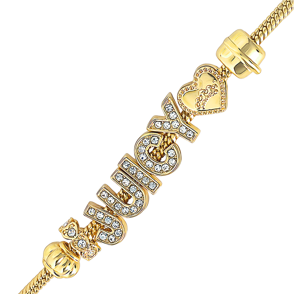 Glam Logo Charm Bracelet