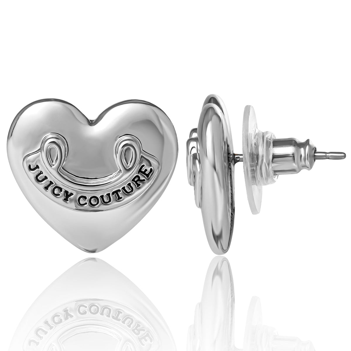 Glam Heart Stud Earrings