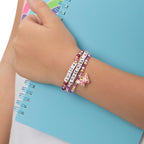 Glam Kids Choose Juicy Superstar 3 Piece Stretch Beaded Bracelet Set