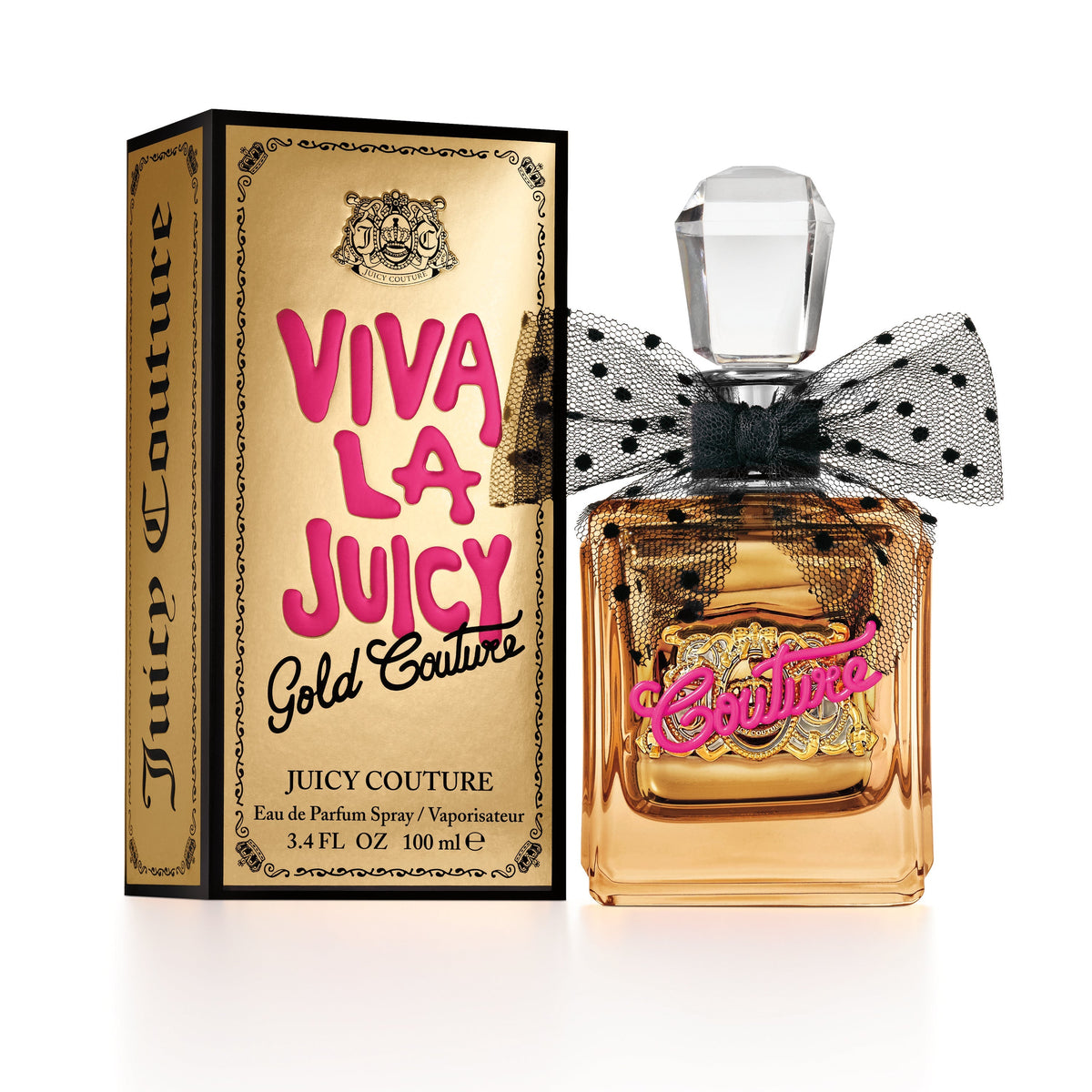 Glam Viva La Juicy Gold Couture Eau de Parfum Spray 3.4 oz