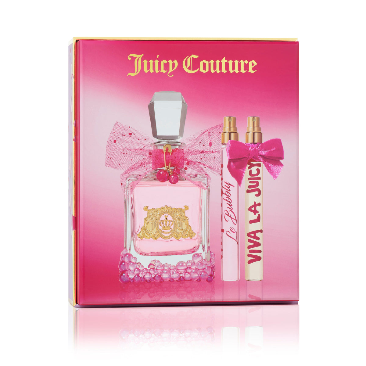 Glam Viva La Juicy Le Bubbly Eau De Parfum 3 Piece Gift Set