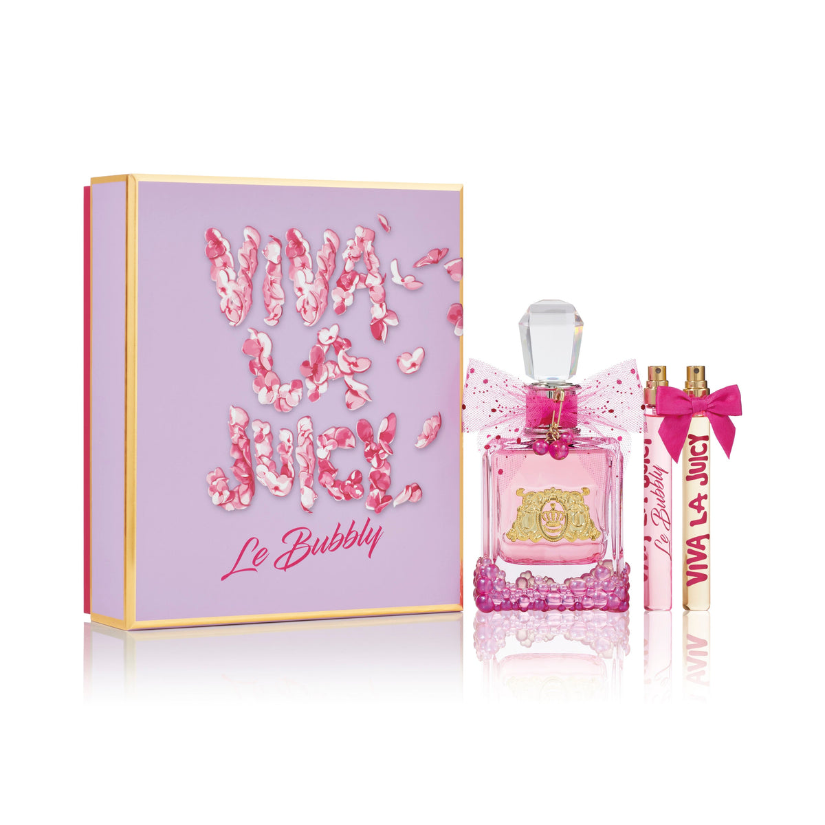Glam Viva La Juicy Le Bubbly Eau De Parfum 3 Piece Gift Set