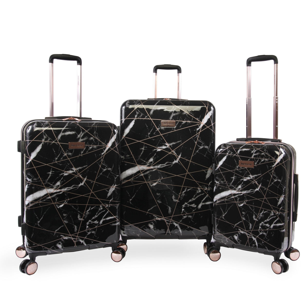 Glam 3-Piece Hardside Spinner Luggage Set