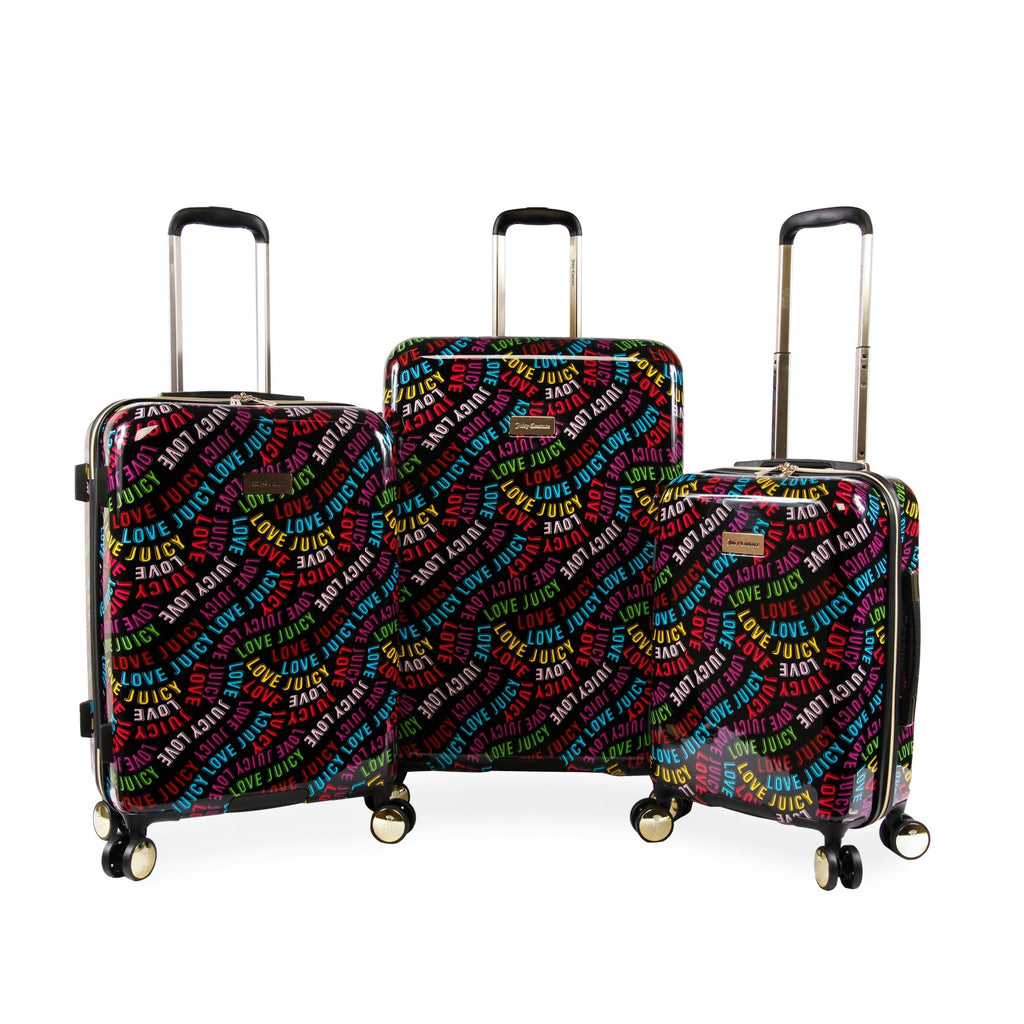 Glam 3-Piece Hardside Spinner Luggage Set