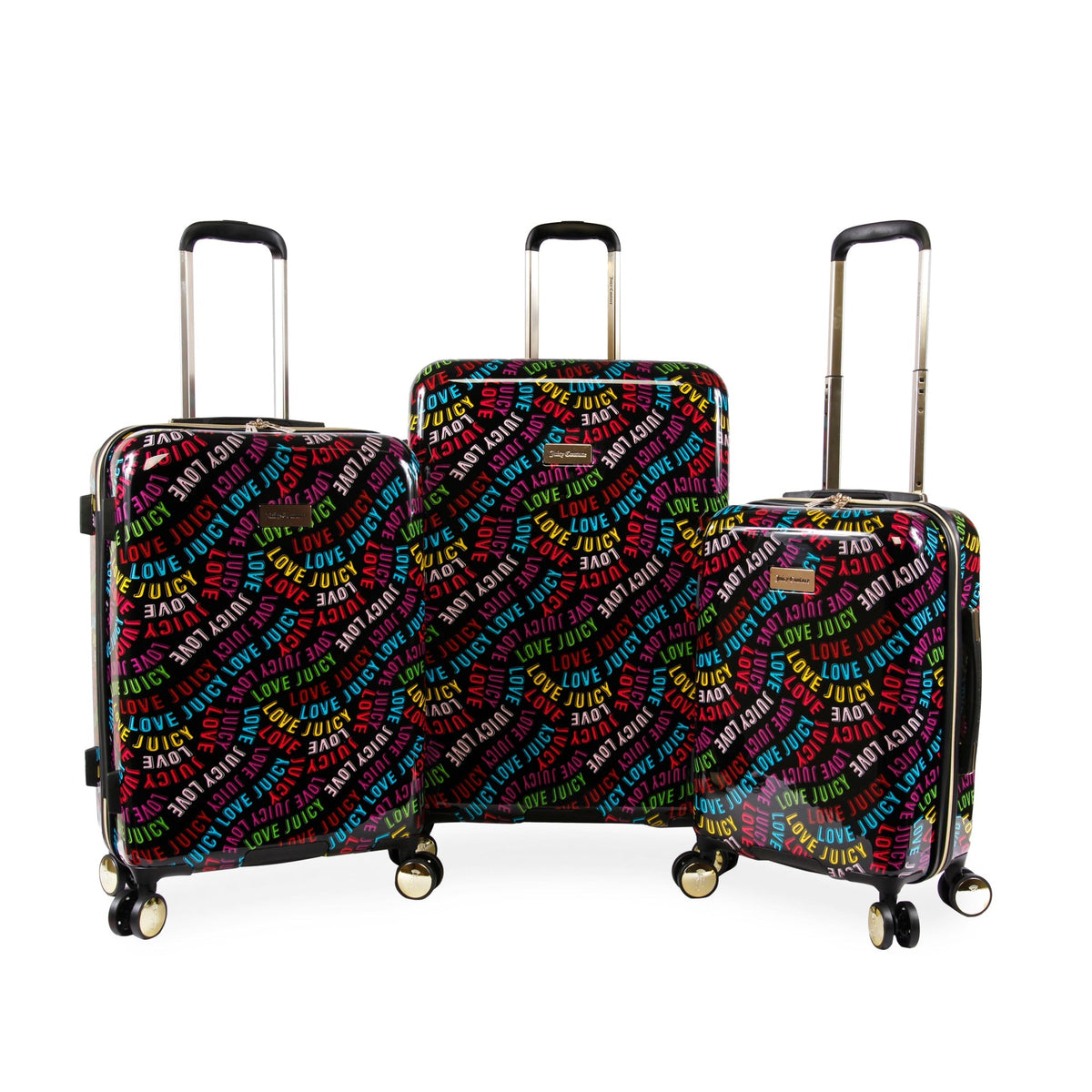 Glam 3-Piece Hardside Spinner Luggage Set