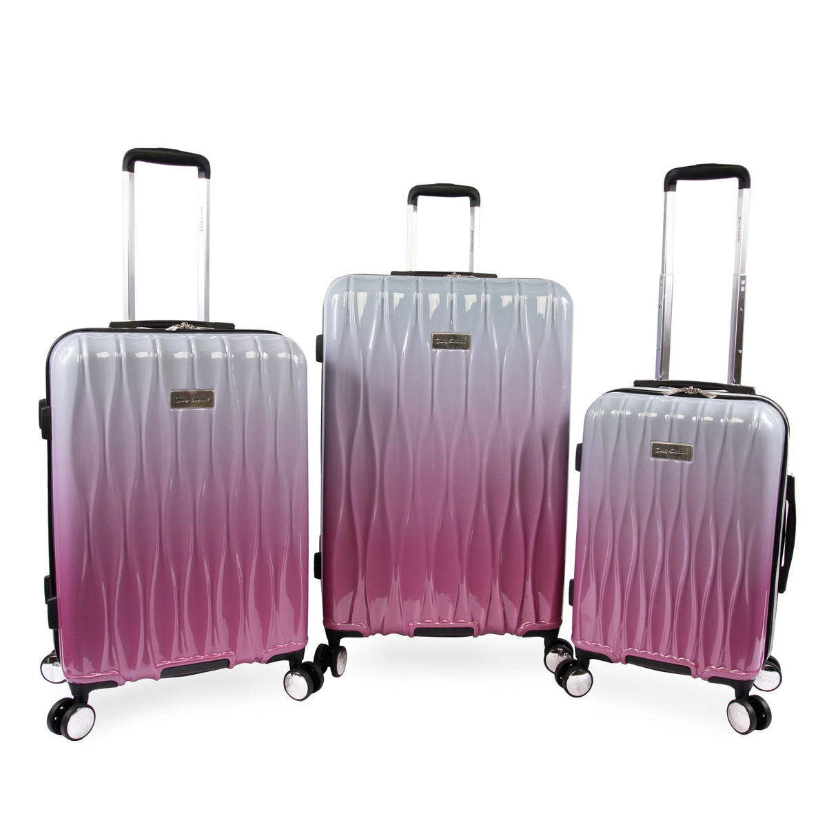 Glam 3-Piece Hardside Spinner Luggage Set