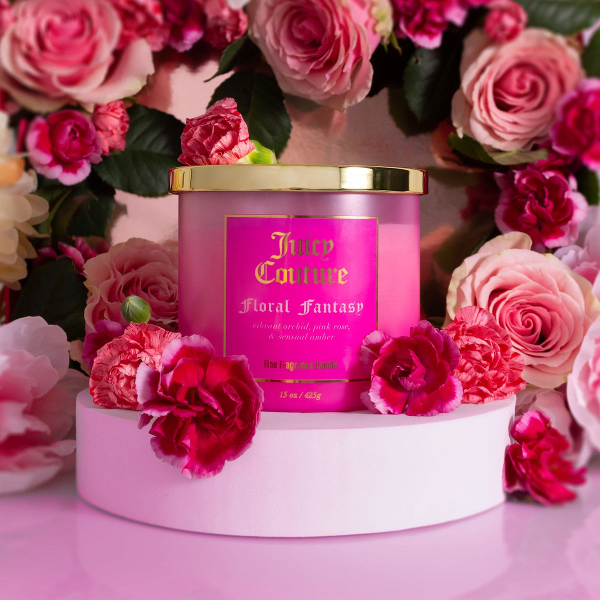 Glam Floral Fantasy Candle