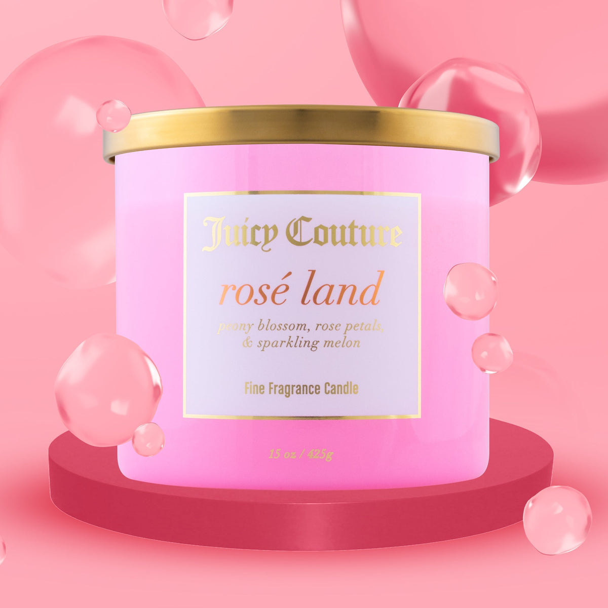 Glam Rosé Land Candle