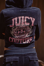Glam Scottie Cotton Velour Hoodie