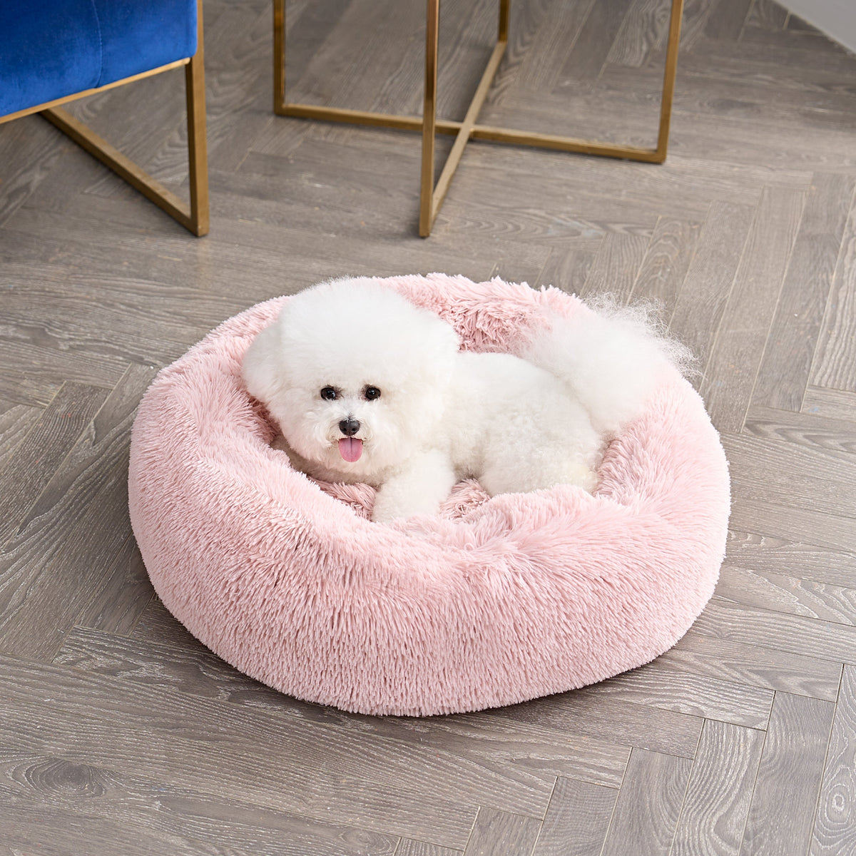 Glam Devon Faux Fur Pet Bed