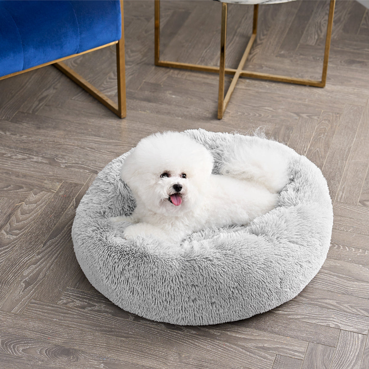 Glam Devon Faux Fur Pet Bed