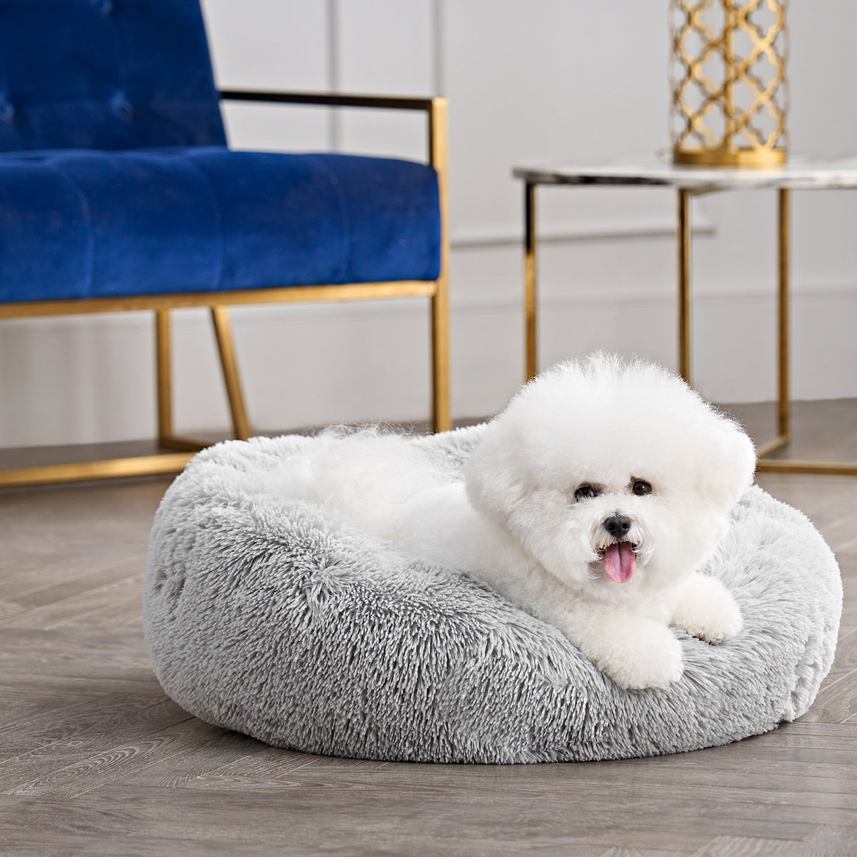 Glam Devon Faux Fur Pet Bed