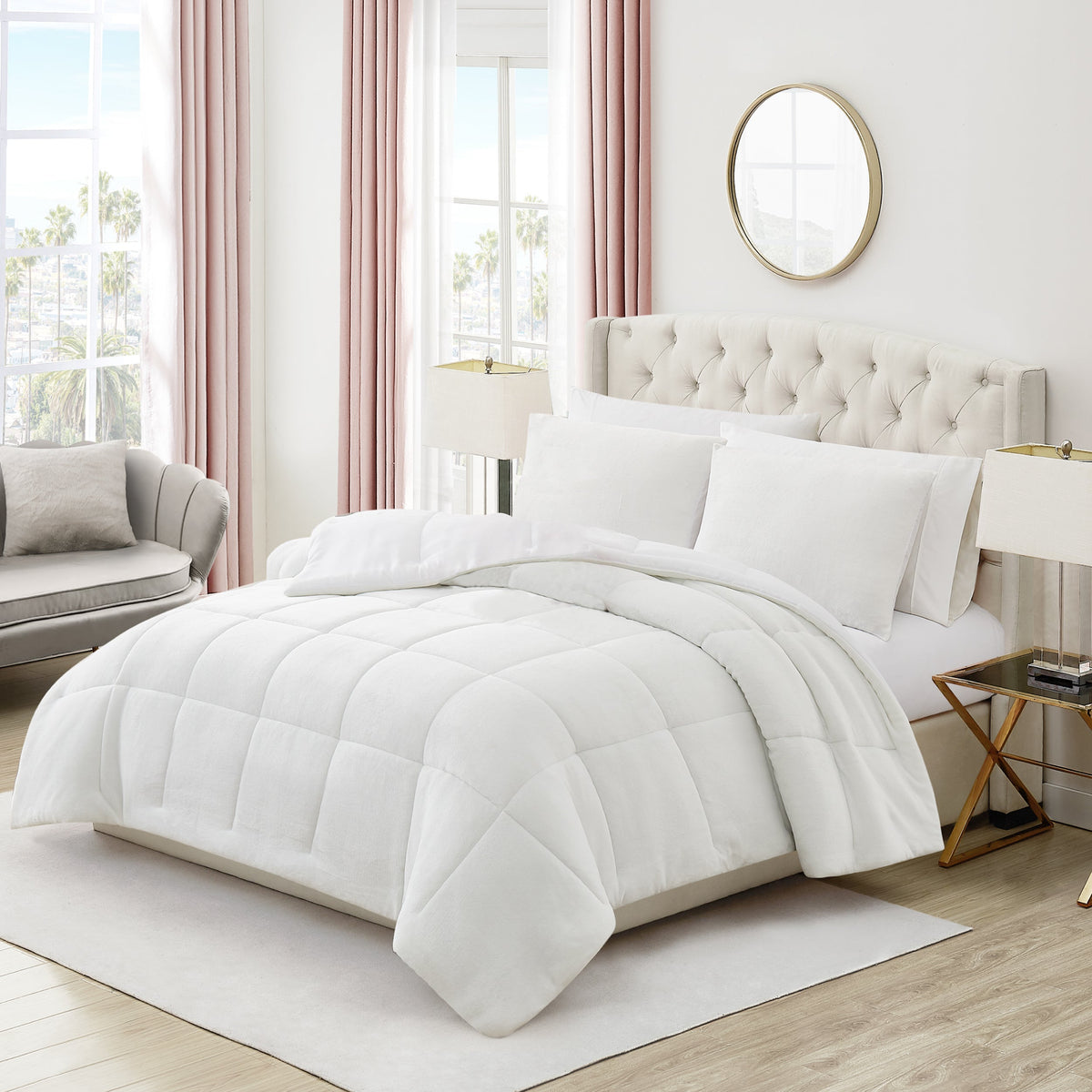 Glam Plush Comforter Set