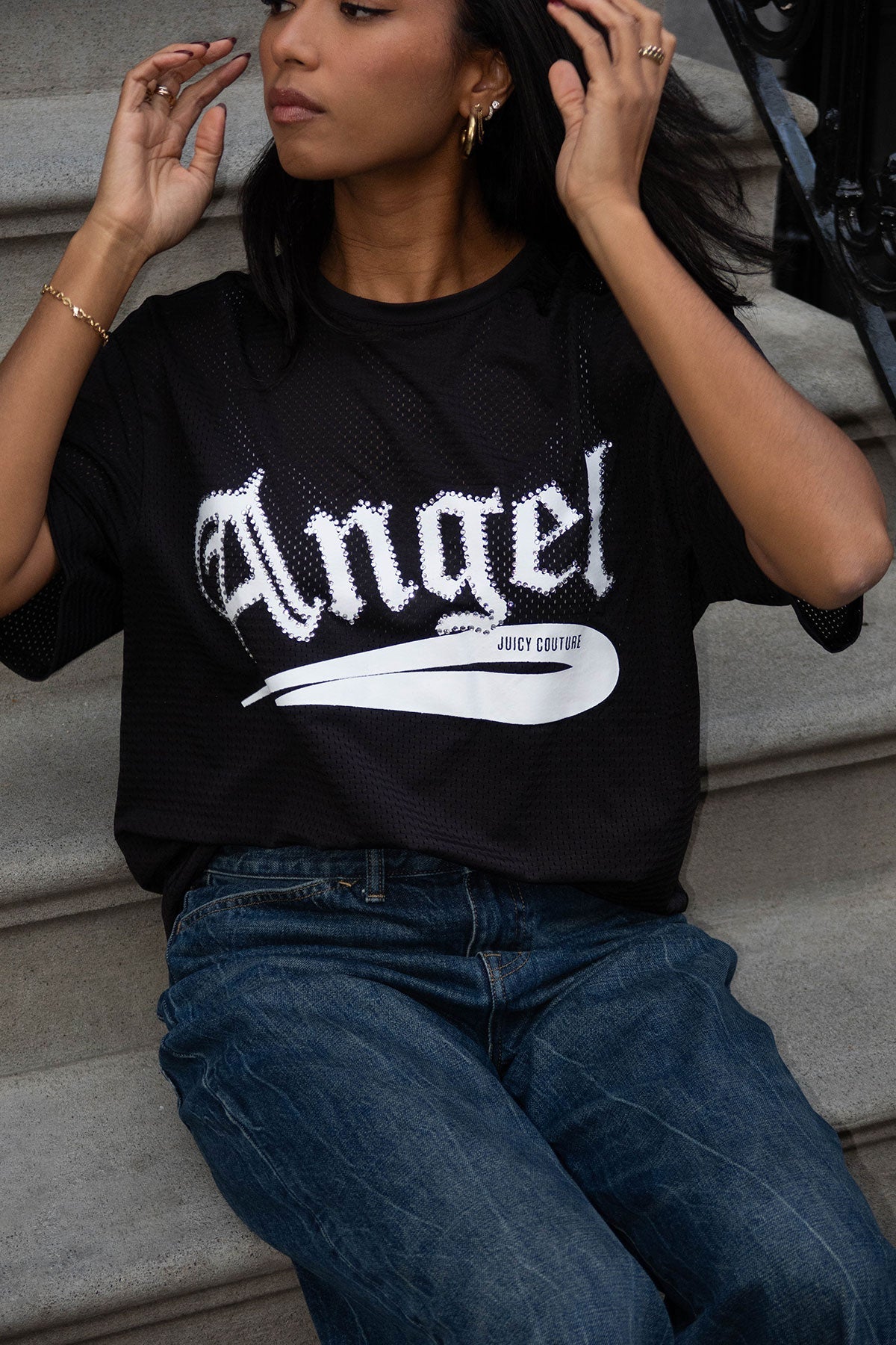Glam Angel Couture Oversized Tee Dress